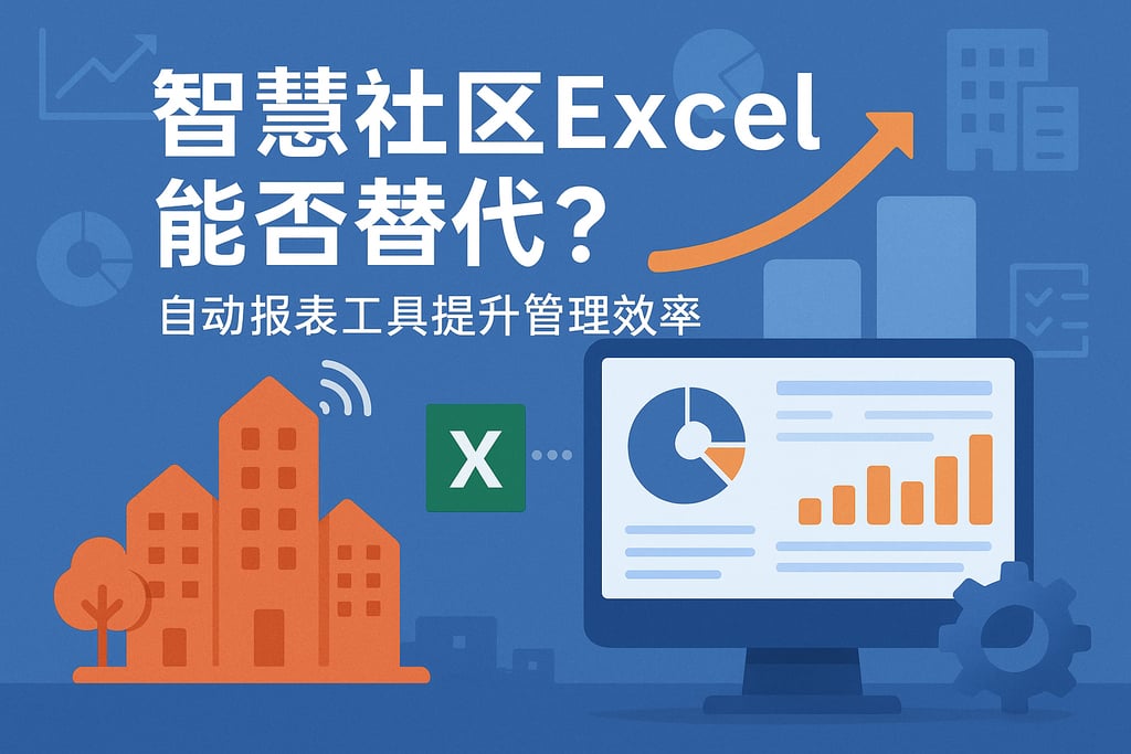 智慧社区Excel能否替代？自动报表工具提升管理效率