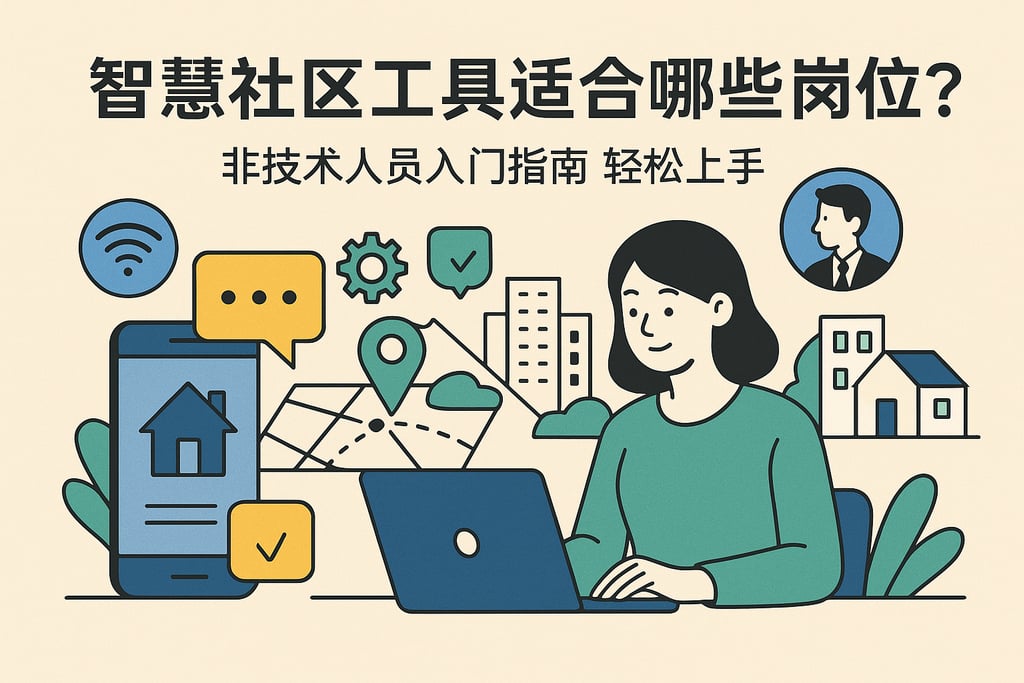 智慧社区工具适合哪些岗位？非技术人员入门指南轻松上手