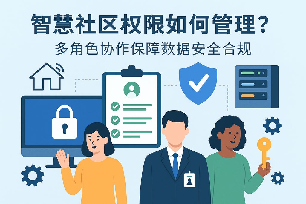 智慧社区权限如何管理？多角色协作保障数据安全合规