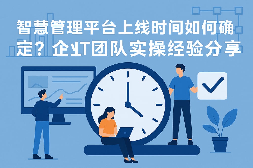 智慧管理平台上线时间如何确定？企业IT团队实操经验分享