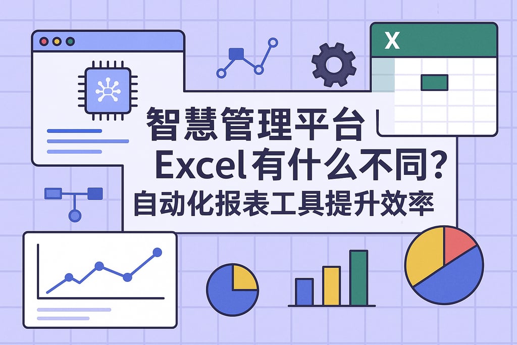 智慧管理平台与Excel有什么不同？自动化报表工具提升效率