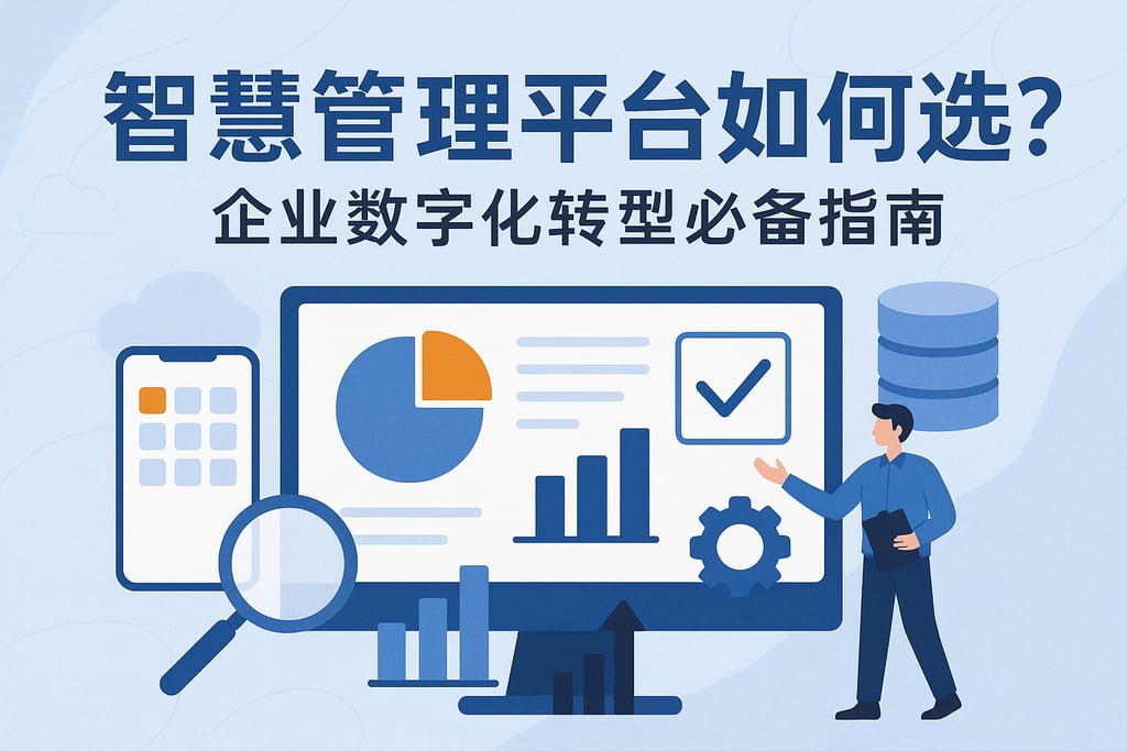 智慧管理平台参考如何选？企业数字化转型必备指南