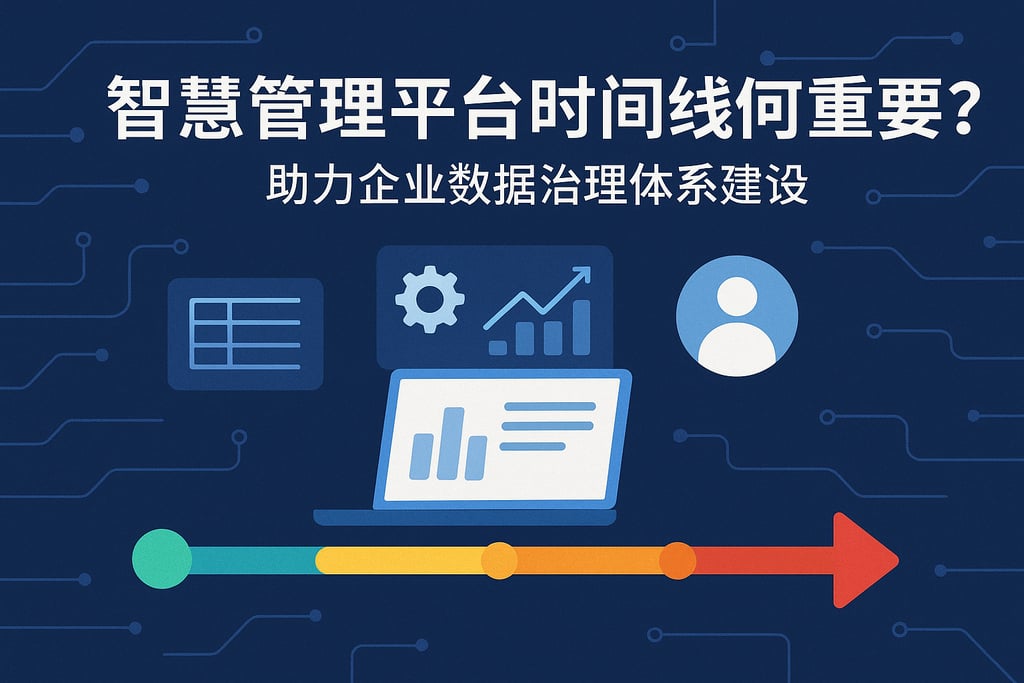 智慧管理平台时间线为何重要？助力企业数据治理体系建设