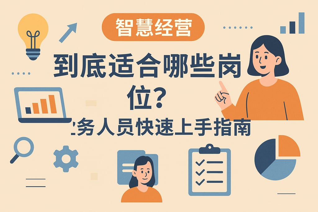 智慧经营k到底适合哪些岗位？业务人员快速上手指南