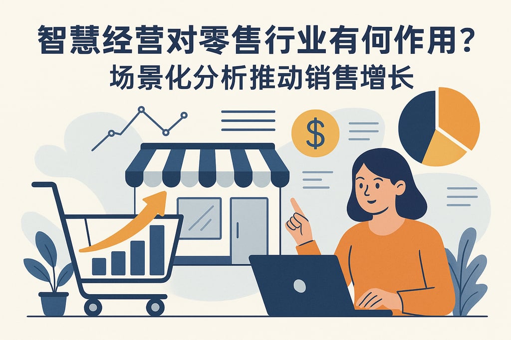智慧经营对零售行业有何作用？场景化分析推动销售增长