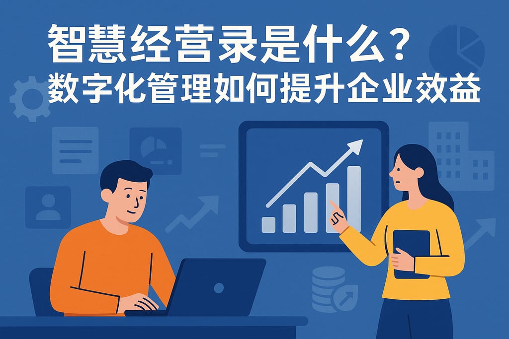 智慧经营录是什么？数字化管理如何提升企业效益
