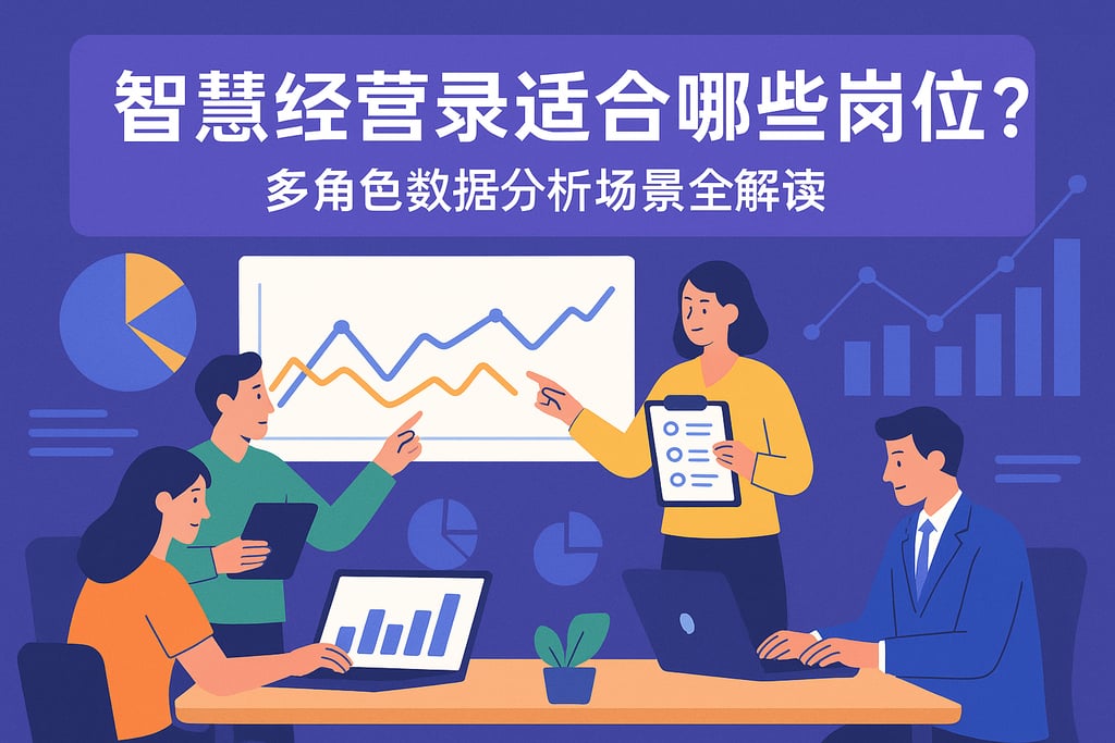 智慧经营录适合哪些岗位？多角色数据分析场景全解读