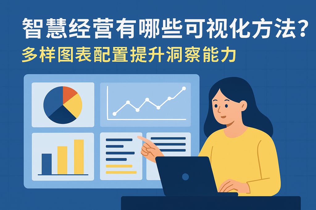 智慧经营有哪些可视化方法？多样图表配置提升洞察能力
