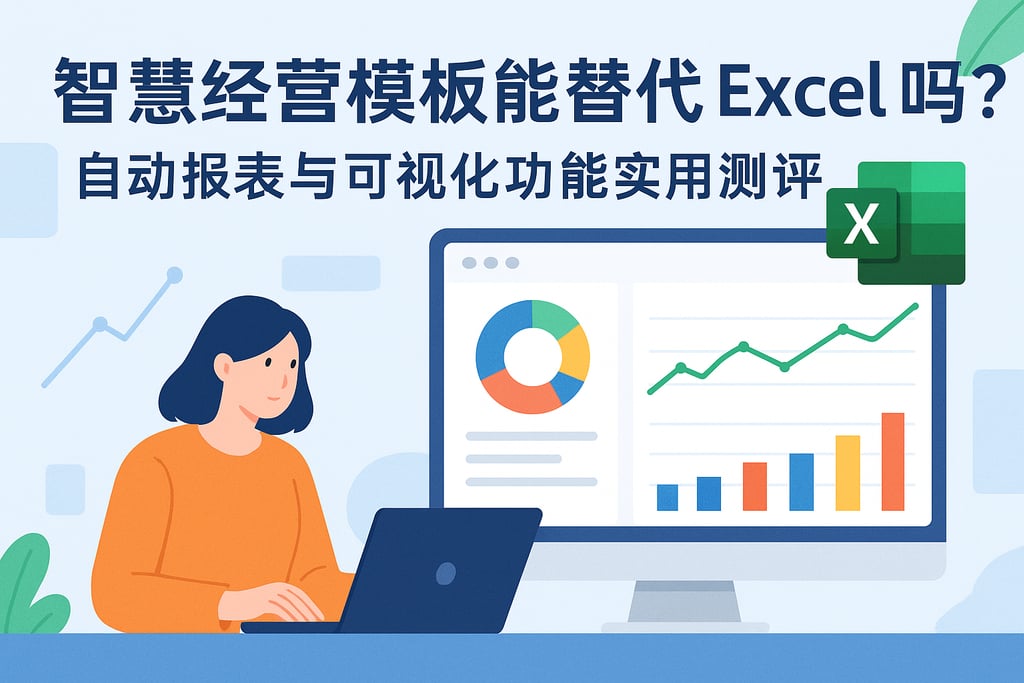 智慧经营模板能替代Excel吗？自动报表与可视化功能实用测评