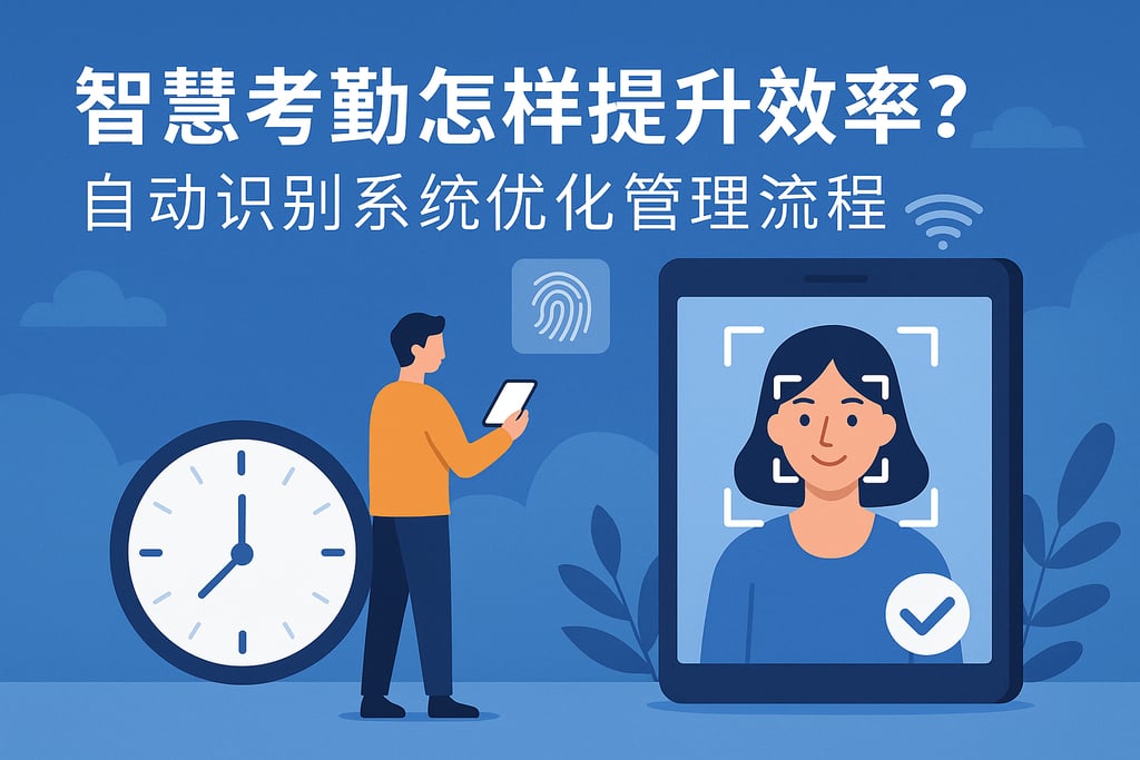 智慧考勤怎样提升效率？自动识别系统优化管理流程