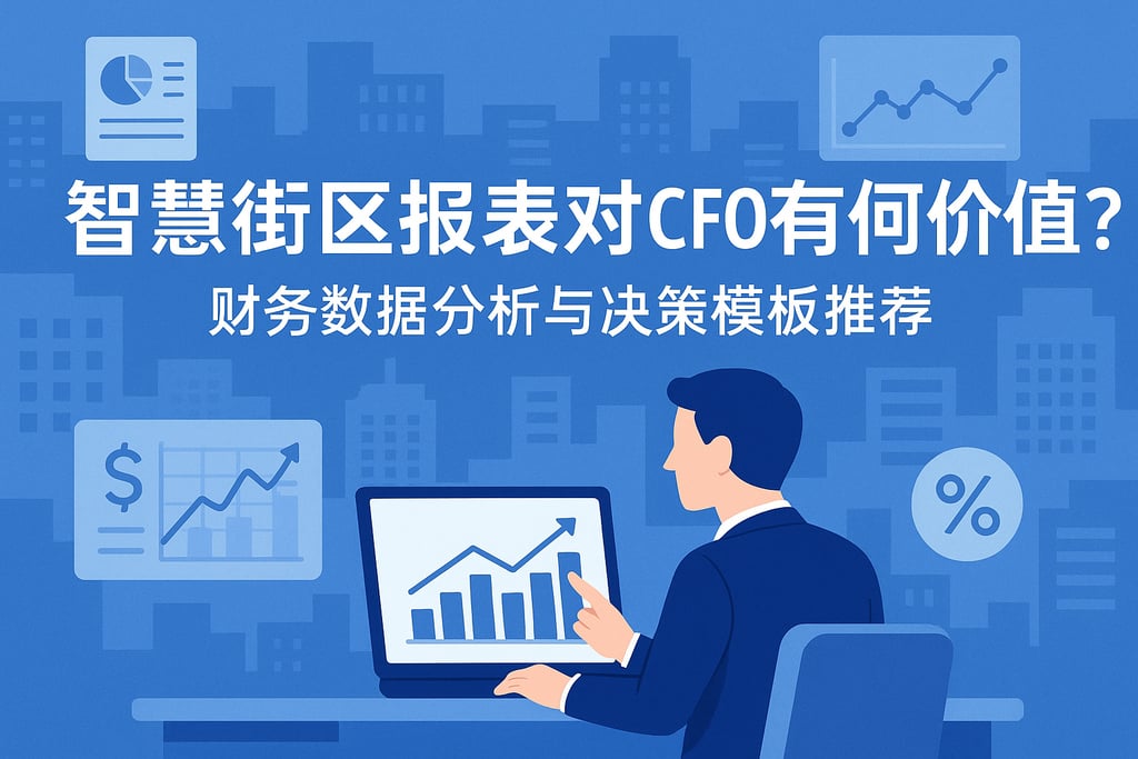 智慧街区报表对CFO有何价值？财务数据分析与决策模板推荐