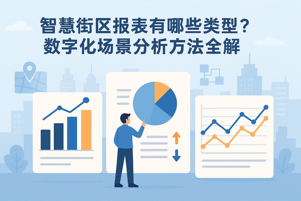 智慧街区报表有哪些类型？数字化场景分析方法全解