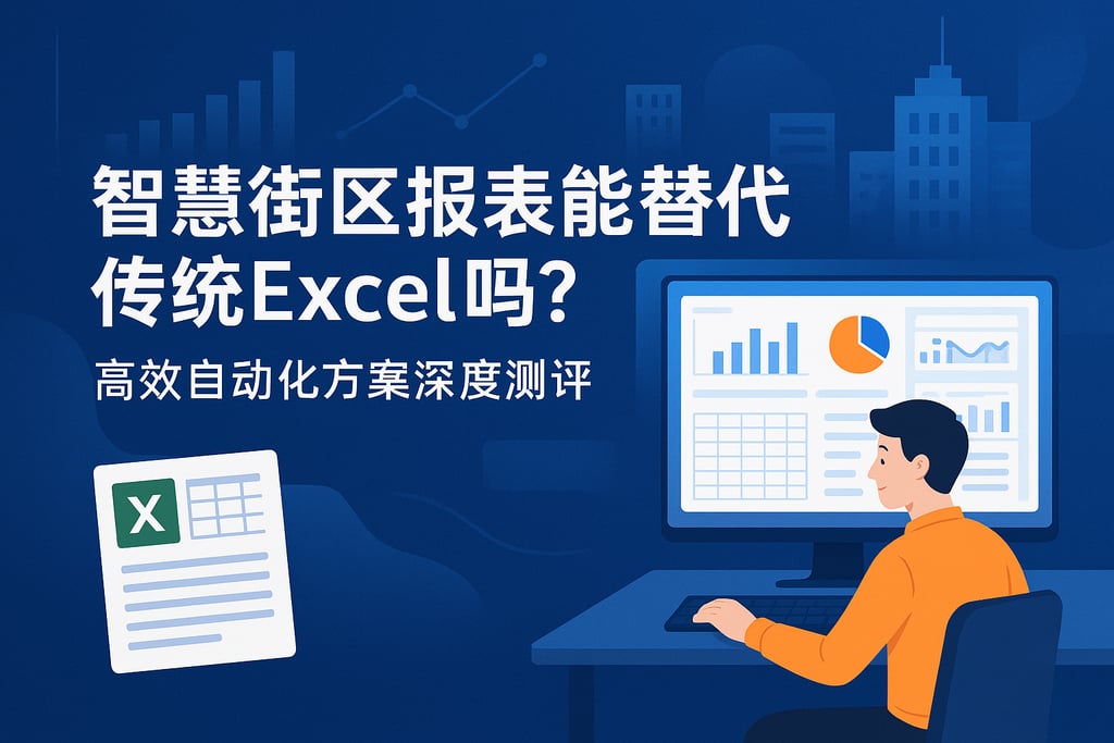 智慧街区报表能替代传统Excel吗？高效自动化方案深度测评