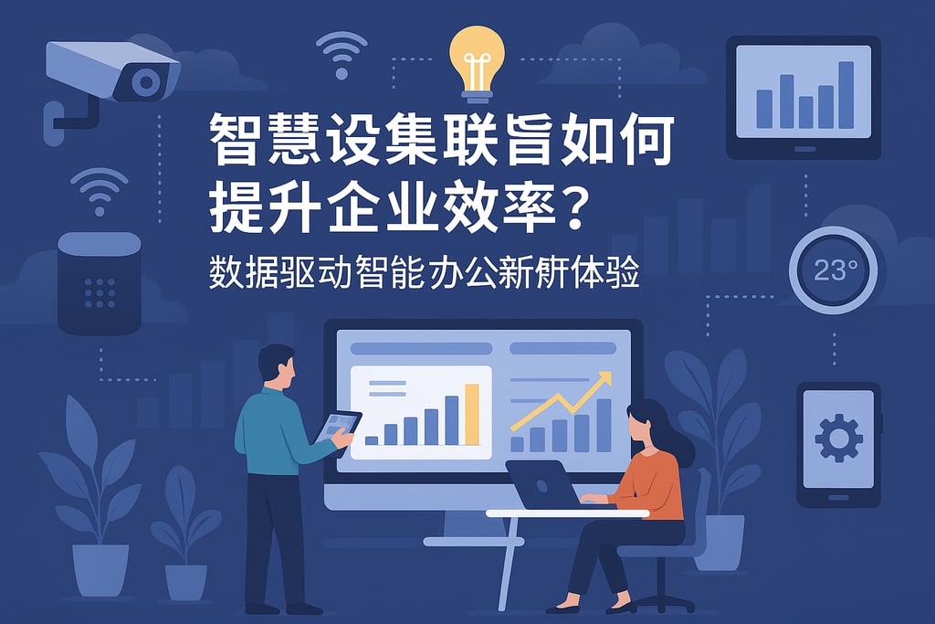 智慧设备物联如何提升企业效率？数据驱动智能办公新体验