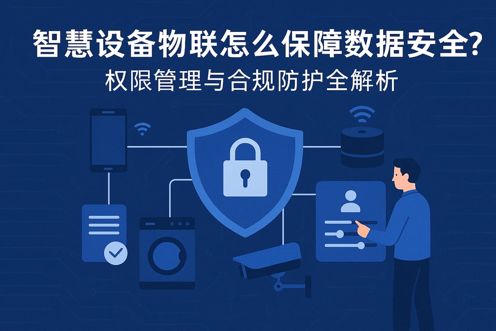智慧设备物联怎么保障数据安全？权限管理与合规防护全解析