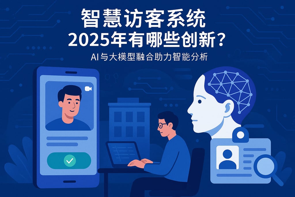 智慧访客系统动图在2025年有哪些创新？AI与大模型融合助力智能分析