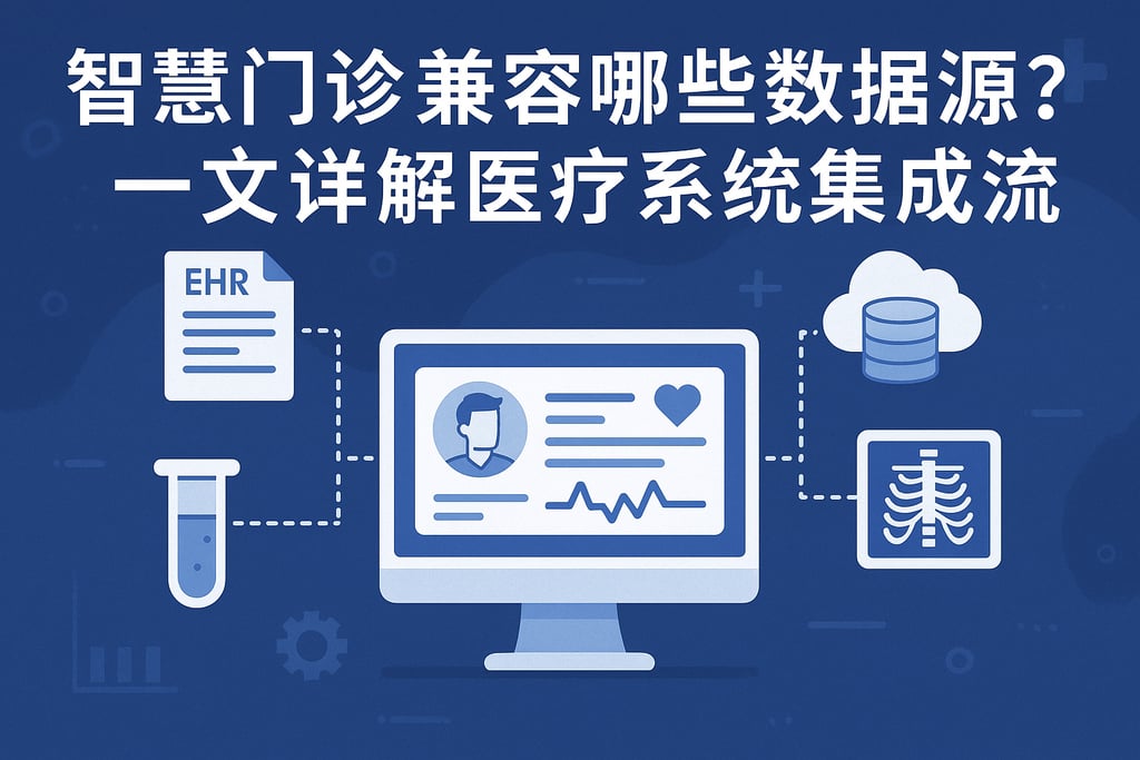 智慧门诊兼容哪些数据源？一文详解医疗系统集成流程