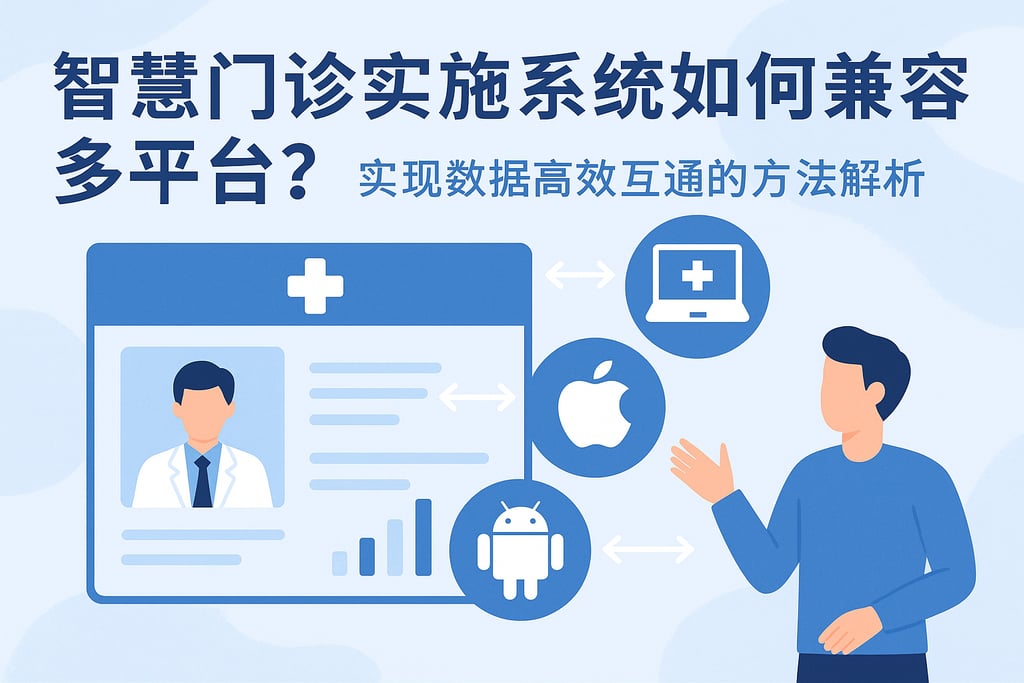 智慧门诊实施系统如何兼容多平台？实现数据高效互通的方法解析