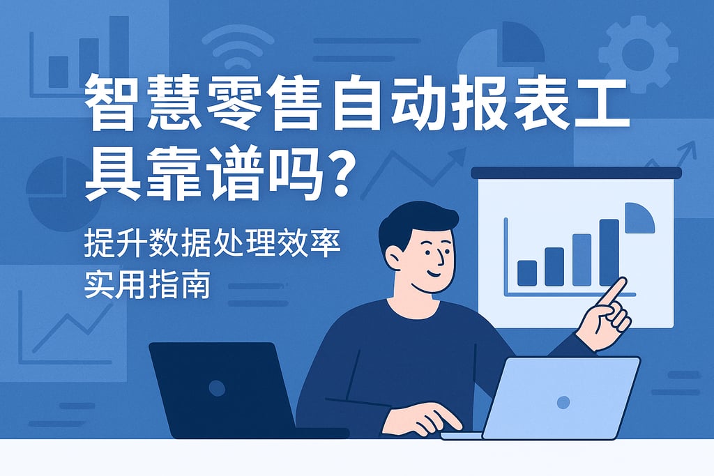 智慧零售自动报表工具靠谱吗？提升数据处理效率实用指南