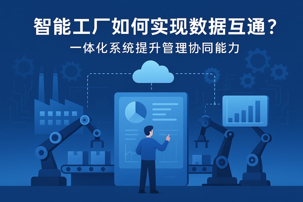 智能工厂如何实现数据互通？一体化系统提升管理协同能力