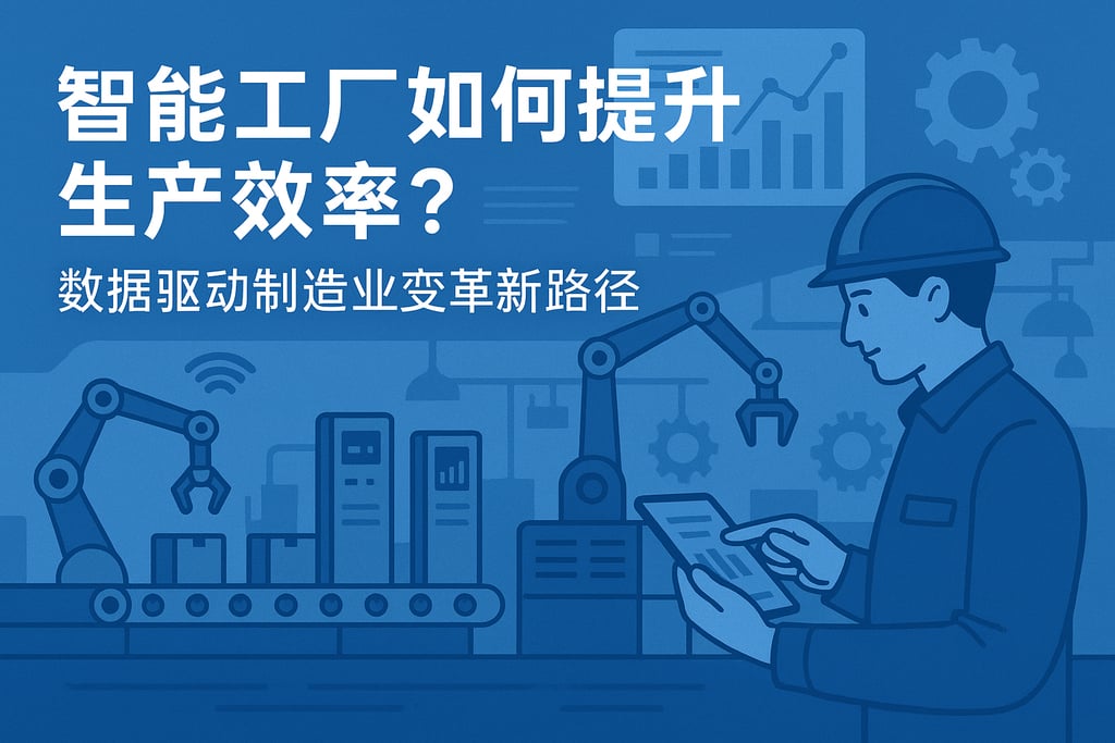 智能工厂如何提升生产效率？数据驱动制造业变革新路径