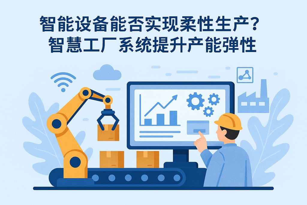 智能设备能否实现柔性生产？智慧工厂系统提升产能弹性