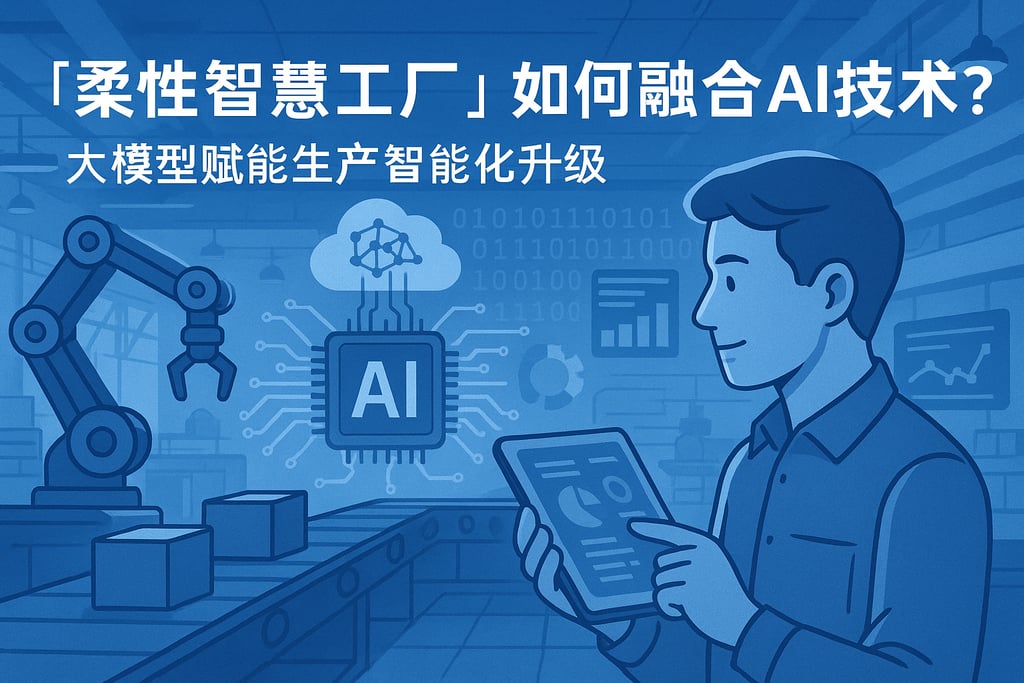 柔性智慧工厂如何融合AI技术？大模型赋能生产智能化升级