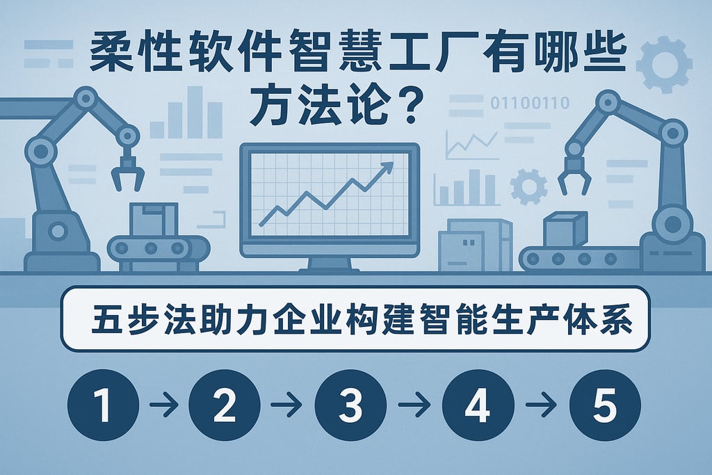 柔性软件智慧工厂有哪些方法论？五步法助力企业构建智能生产体系