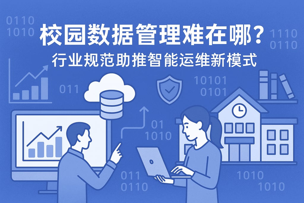 校园数据管理难在哪？行业规范助推智能运维新模式