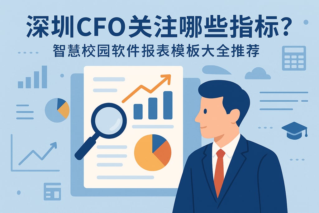 深圳CFO关注哪些指标？智慧校园软件报表模板大全推荐