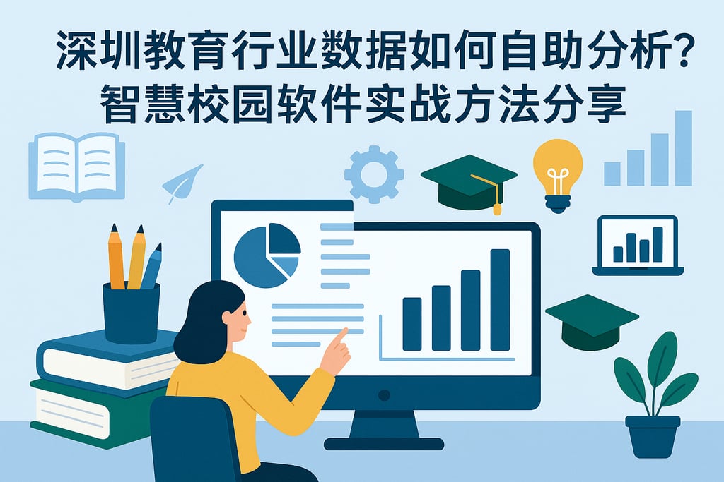深圳教育行业数据如何自助分析？智慧校园软件实战方法分享