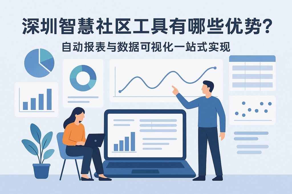 深圳智慧社区工具有哪些优势？自动报表与数据可视化一站式实现