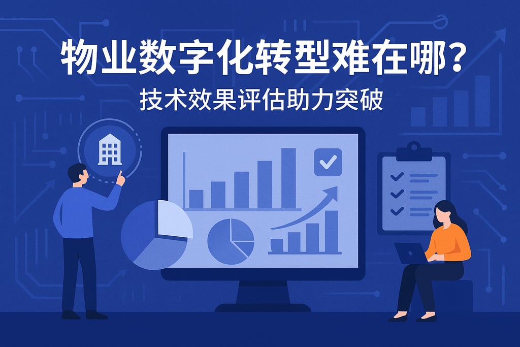 物业数字化转型难在哪？技术效果评估助力突破