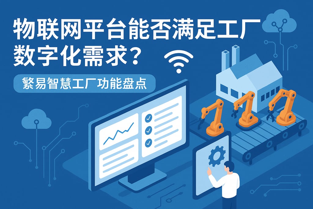 物联网平台能否满足工厂数字化需求？繁易智慧工厂功能盘点