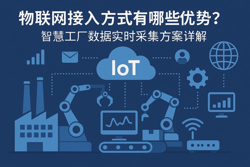 物联网接入方式有哪些优势？智慧工厂数据实时采集方案详解