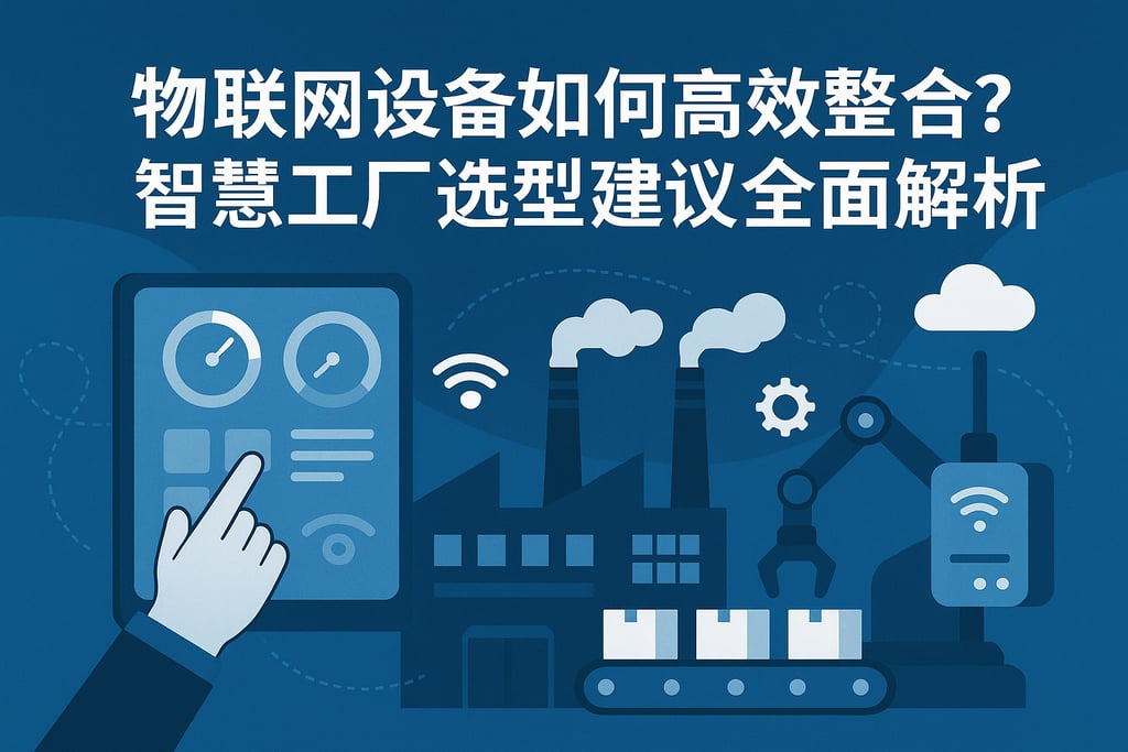 物联网设备如何高效整合？智慧工厂选型建议全面解析