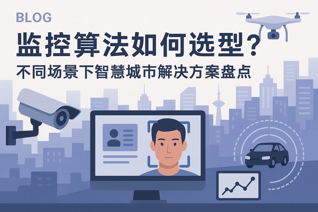 监控算法如何选型？不同场景下智慧城市解决方案盘点