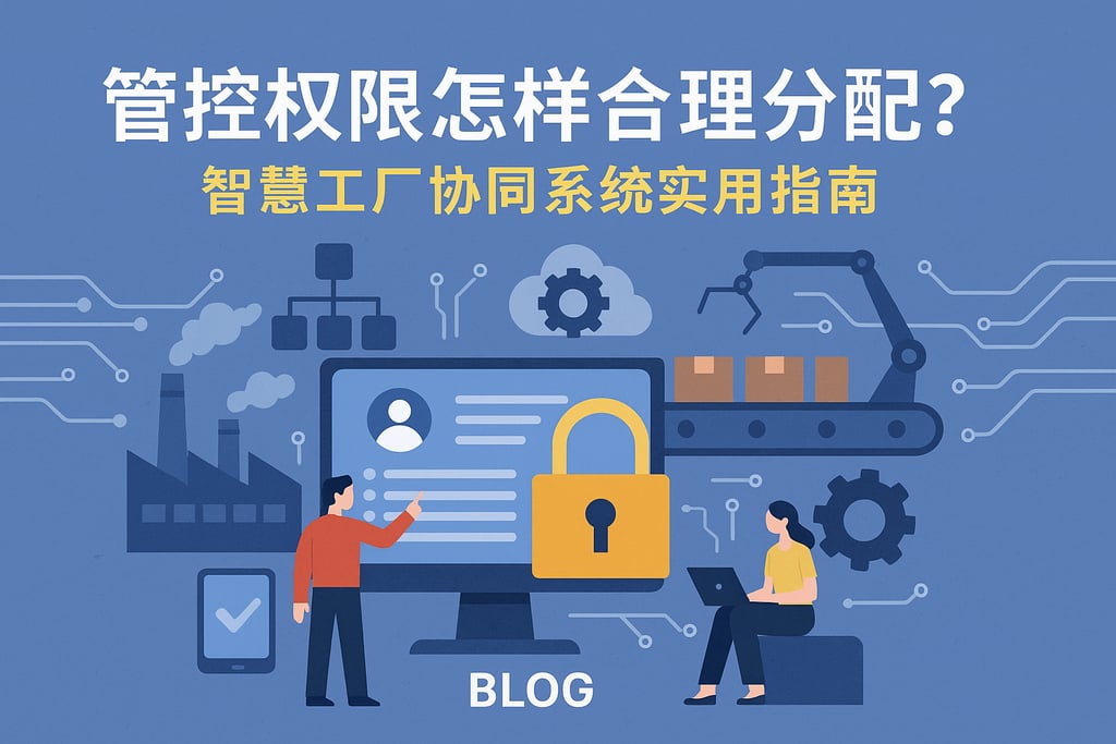 管控权限怎样合理分配？智慧工厂协同系统实用指南