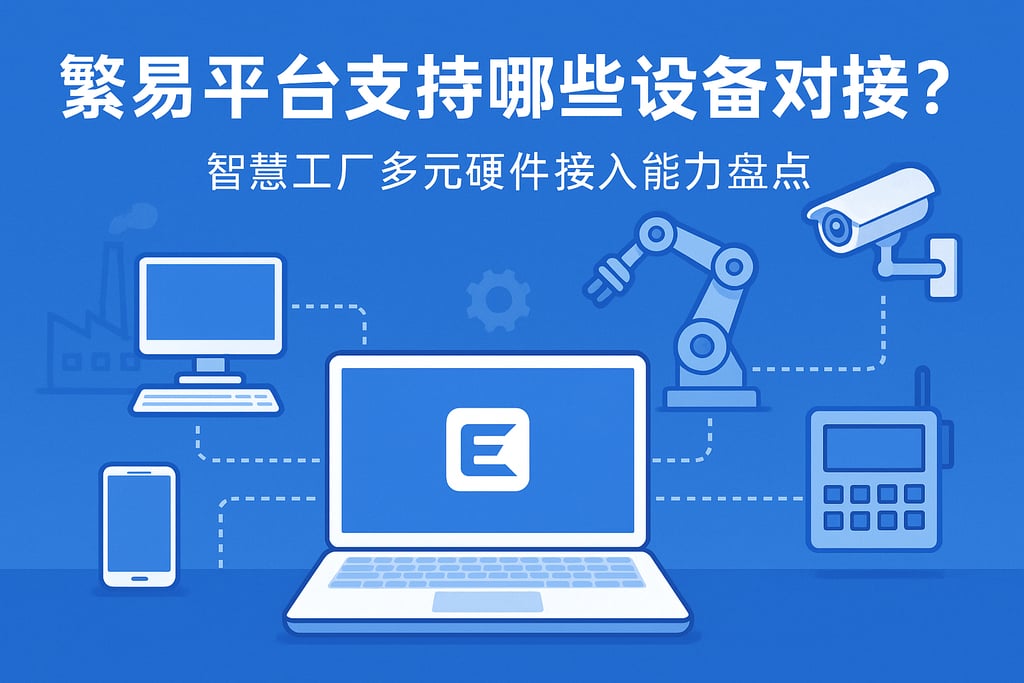 繁易平台支持哪些设备对接？智慧工厂多元硬件接入能力盘点