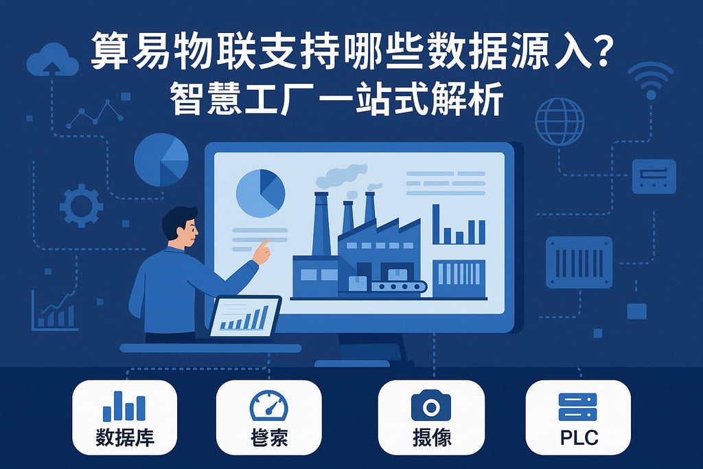 繁易物联网支持哪些数据源接入？智慧工厂功能一站式解析