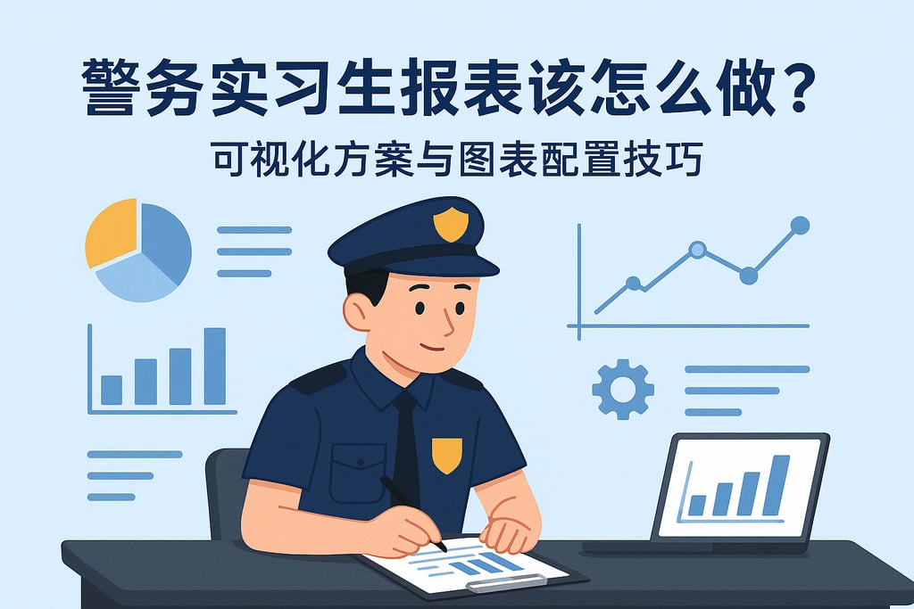 警务实习生报表该怎么做？可视化方案与图表配置技巧
