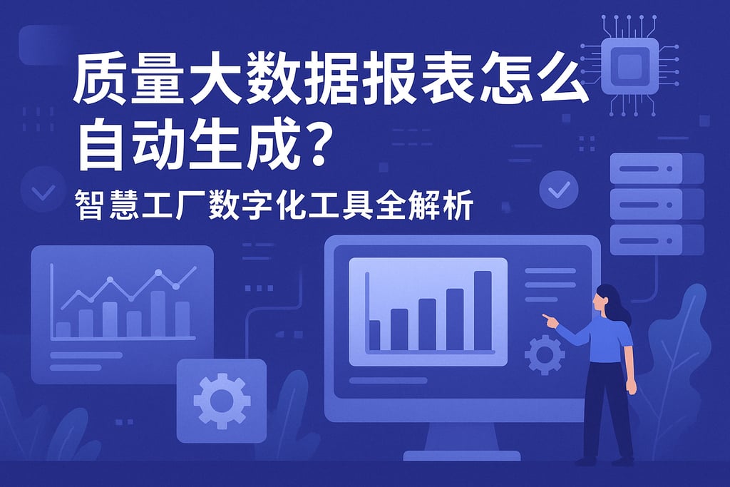 质量大数据报表怎么自动生成？智慧工厂数字化工具全解析