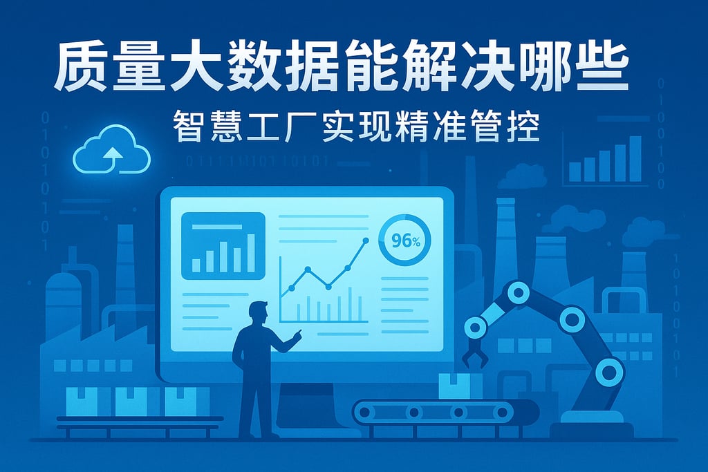 质量大数据能解决哪些难题？智慧工厂实现精准管控