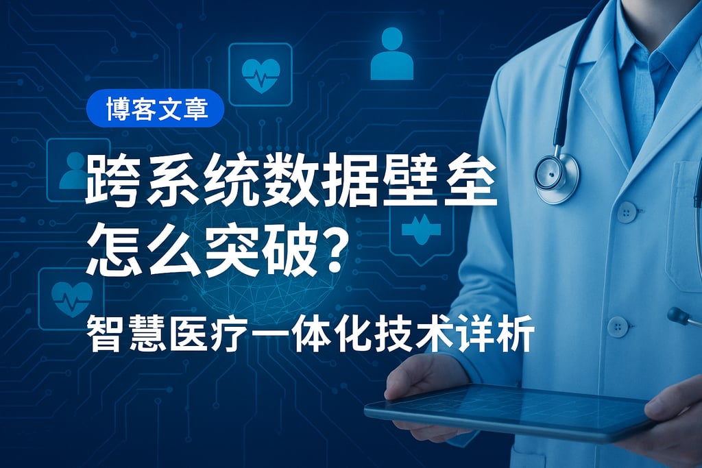 跨系统数据壁垒怎么突破？智慧医疗一体化技术详析