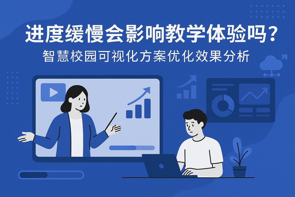 进度缓慢会影响教学体验吗？智慧校园可视化方案优化效果分析