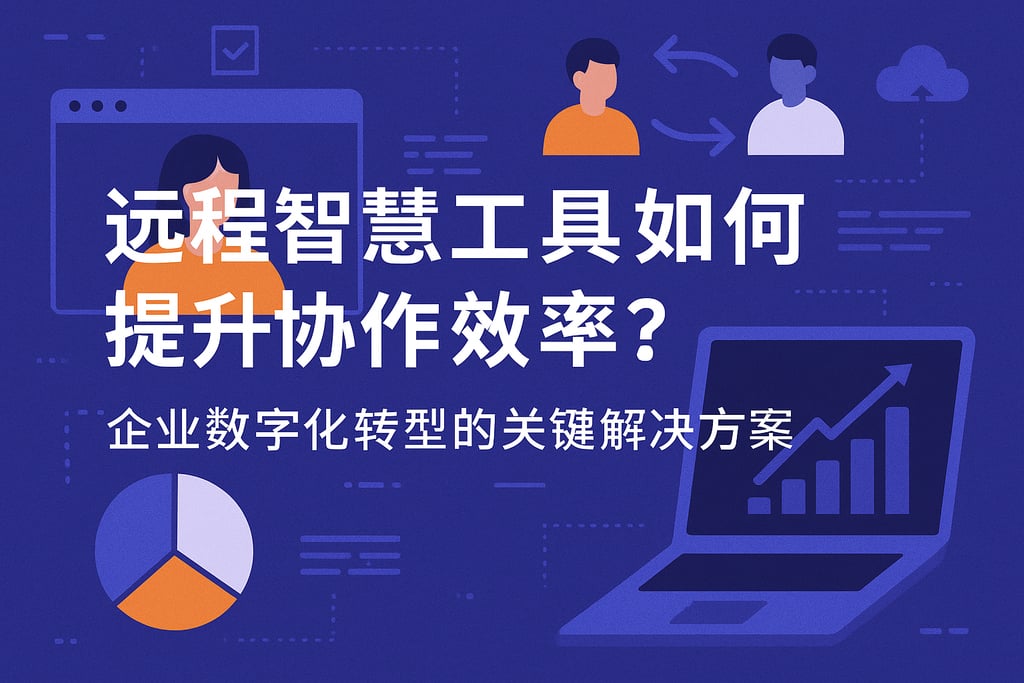 远程智慧工具如何提升协作效率？企业数字化转型的关键解决方案