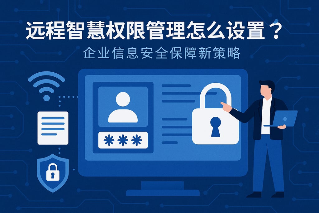 远程智慧权限管理怎么设置最安全？企业信息安全保障新策略