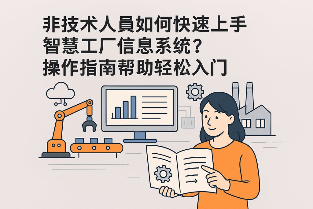 非技术人员如何快速上手智慧工厂信息系统？操作指南帮助轻松入门