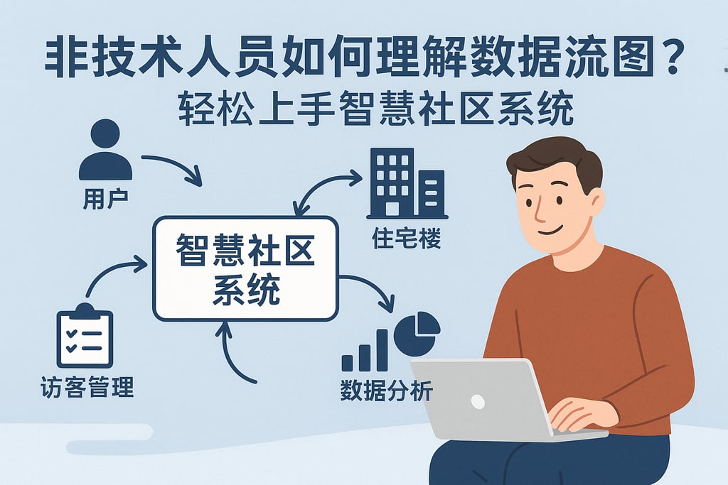 非技术人员如何理解数据流图？轻松上手智慧社区系统