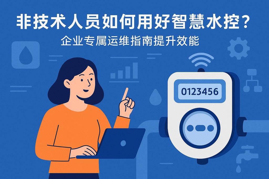 非技术人员如何用好智慧水控？企业专属运维指南提升效能